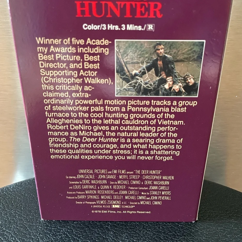 The Deer Hunter VHS Tape